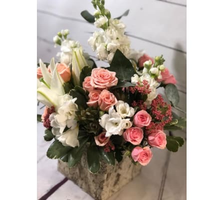 Hey Sweetie Roses and Freesia