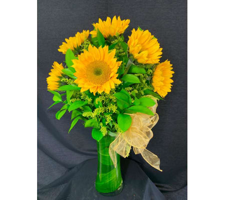 Radiant Golden Sunflowers