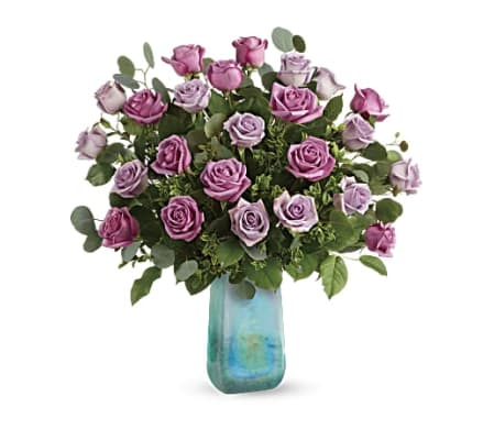 Two Dozen Watercolor Roses Bouquet
