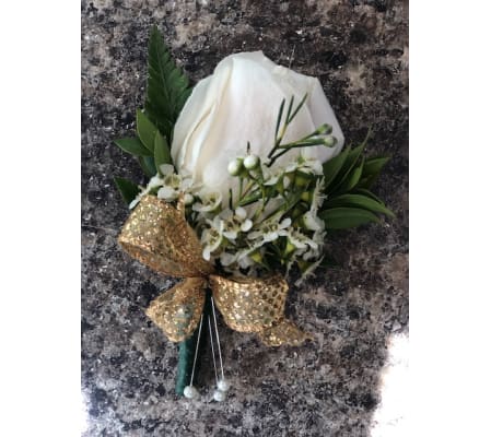 Prom Rose Boutonniere