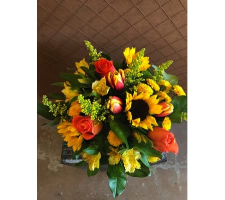 Sunny Flower Bouquet