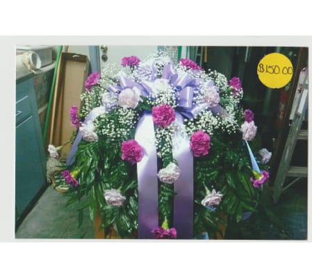 Casket Of Carnations