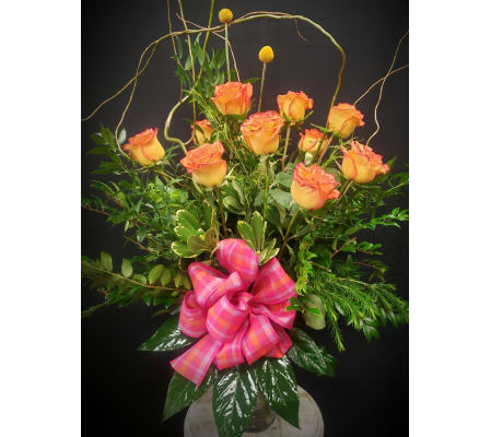 Dozen Circus Roses