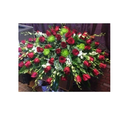 Starburst Casket Spray