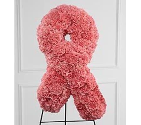 Pink pink breast cancer ribbon