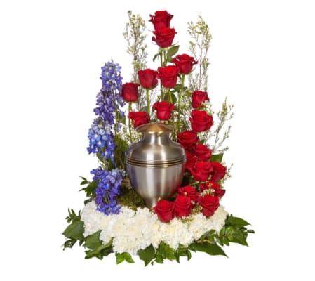 Tradition Rising Urn Arrangement
