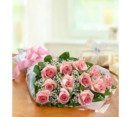 WRAPPED ROSE SALE! - Pinks/Purples