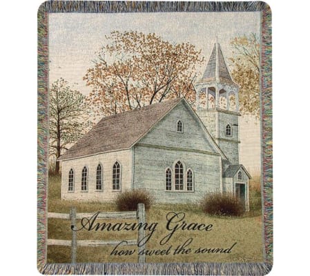 Tapestry Throw - Amazing Grace Billy Jacobs