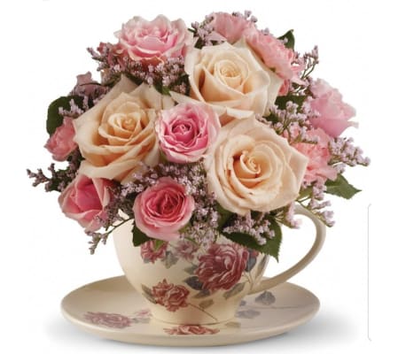 Victorian Pink Teacup
