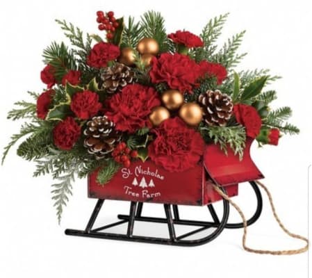 Saint Nicholas Tree Farm Sleigh