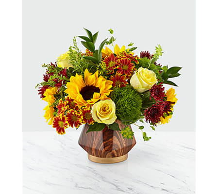 Fall Harvest in Vase