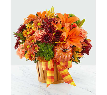 Autumn Celebration in Basket
