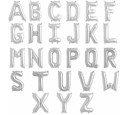 Silver Letter Mylar Balloon