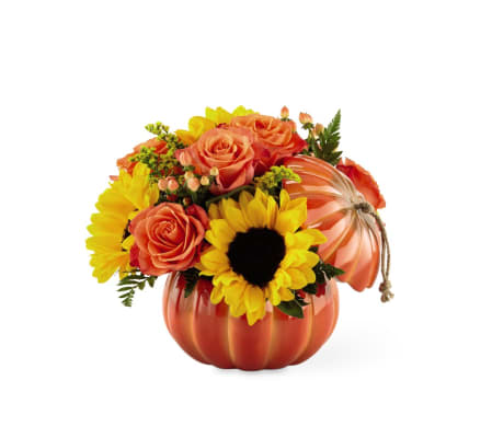 Harvest Traditions™ Pumpkin by FTD® Flowers