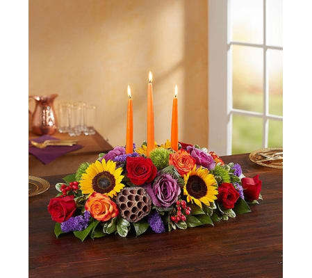 Grandeur of Garden Centerpiece