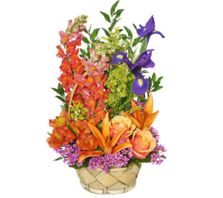 Multi-Color Memories Flower Arrangement - FSN