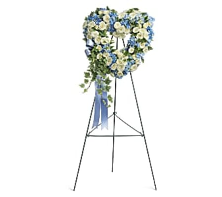 Tender Remembrance Wreath Standing Spray