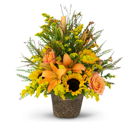 Fall Harvest Basket by Country Gardens