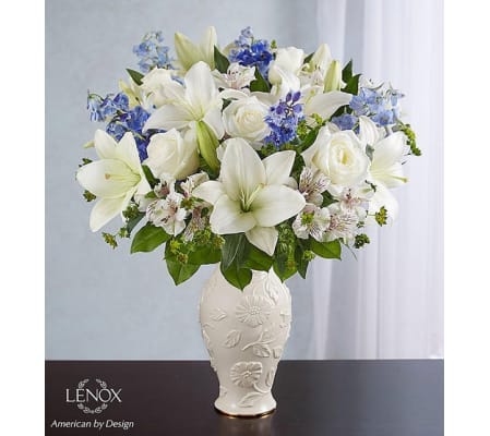 LOVING BLOOMS IN BLUE