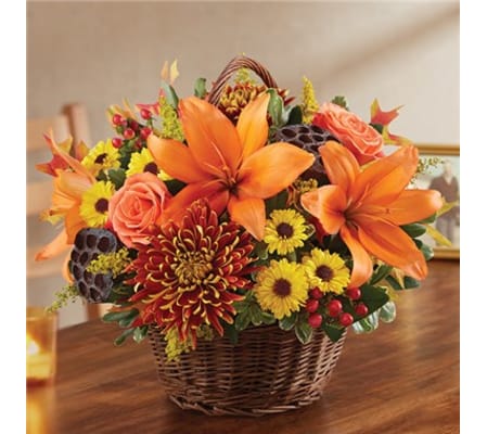 Basket Arrangement-Autumn