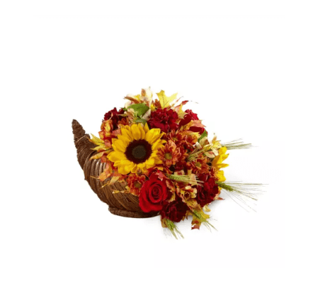The Fall Harvest™ Cornucopia Arrangement