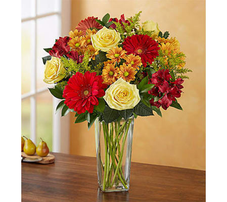 Flowers Autumn Joy Bouquet by 1800 Flowers