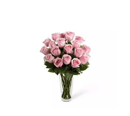 The Pastel Pink Rose Bouquet by FTD