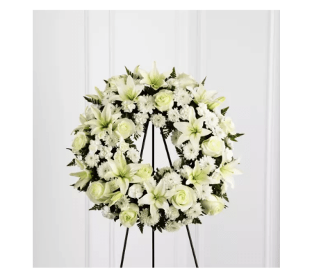 The Treasured Tribute™ Wreath Arrangement