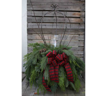 Large Christmas Peanut Basket