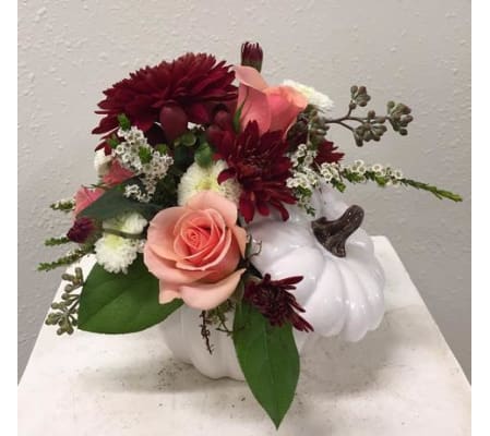 White Pumpkin Bouquet