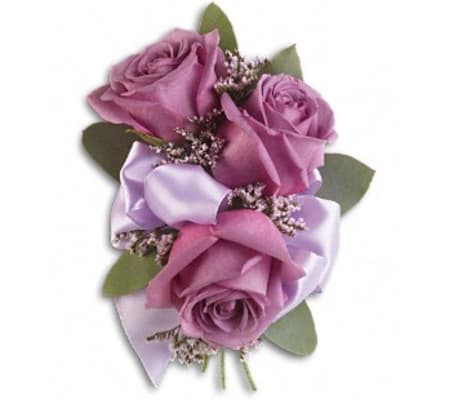 Soft Lavender Wrist Corsage *PLEASE CALL TO ORDER*