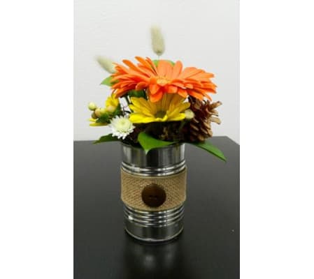 Rustic Gerbera Can