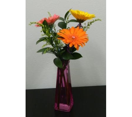 Gerbera Greeting Vase