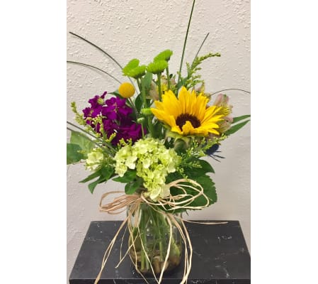 Summer Jardin Jar