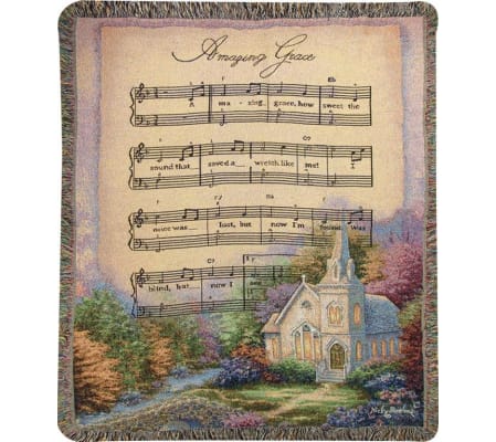 CHURCH IN THE COUNTRY/AMAZING GRACE AFGHAN