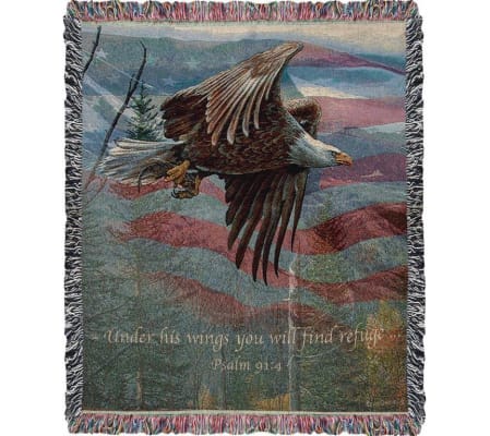 MAY FREEDOM FOREVER FLY AFGHAN