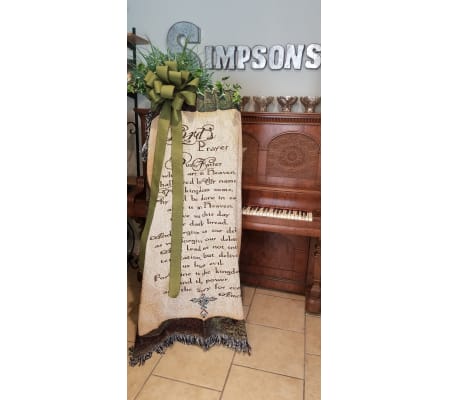 Beside Still Waters Tapestry Throw