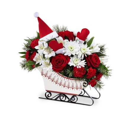 The FTD® Dashing Through the Snow Arrangement