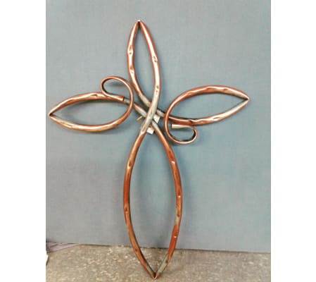 Rustic Pipe Cross