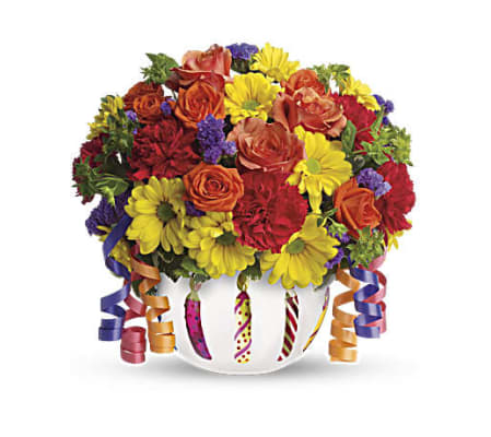 Birthday Wishes and Blooms