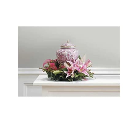 Lily Urn Wreath