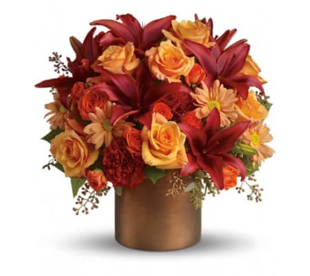 Teleflora's Amazing Autumn arrangement