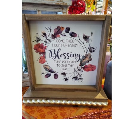 Come Thou Plaque