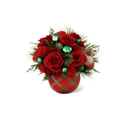 Christmas Ornament Candy Dish