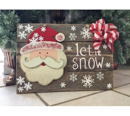 Wooden Santa