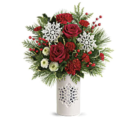 Winter White Flurry of Elegance