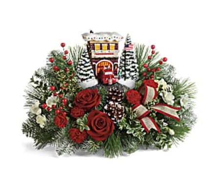 Festive Fire Station by TK