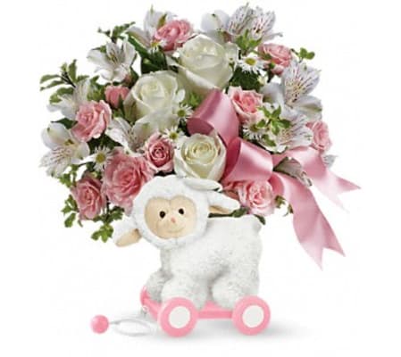Sweet Little Lamb in Pink