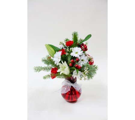 Christmas Vase #22