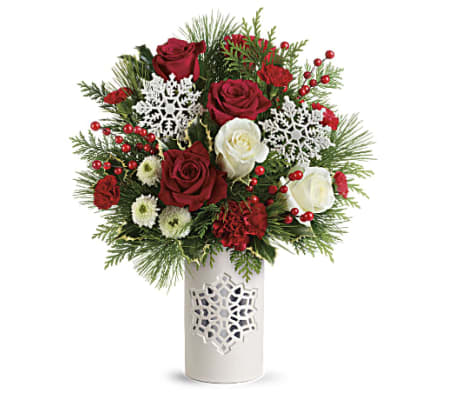 Elegant Snowfall Bouquet